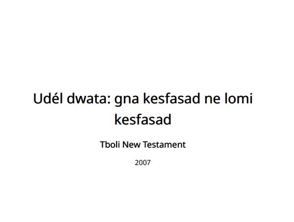Tboli New Testament